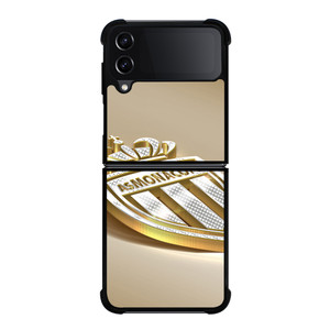 AS MONACO FC 2 LOGO Samsung Z Flip 4 Case AS MONACO FC 2 LOGO Samsung Z Flip 4 Case