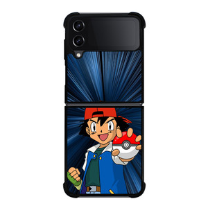 ASH KETCHUM POKEMON BALL Samsung Z Flip 4 Case ASH KETCHUM POKEMON BALL Samsung Z Flip 4 Case