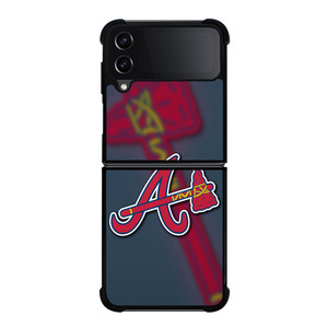 ATLANTA BRAVES LOGO Samsung Z Flip 4 Case ATLANTA BRAVES LOGO Samsung Z Flip 4 Case