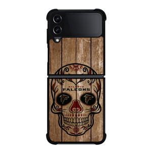 ATLANTA FALCONS SKULL Samsung Z Flip 4 Case ATLANTA FALCONS SKULL Samsung Z Flip 4 Case