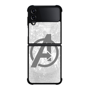 AVENGERS MARVEL LOGO Samsung Z Flip 4 Case AVENGERS MARVEL LOGO Samsung Z Flip 4 Case