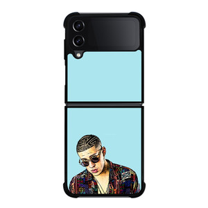 BAD BUNNY ART Samsung Z Flip 4 Case BAD BUNNY ART Samsung Z Flip 4 Case