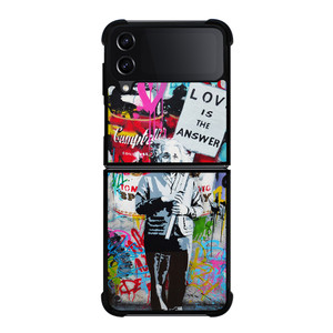 BANKSY EINSTEIN Samsung Z Flip 4 Case BANKSY EINSTEIN Samsung Z Flip 4 Case