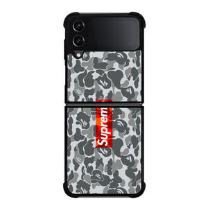BAPE CAMO SUPREME 2 Samsung Z Flip 4 Case BAPE CAMO SUPREME 2 Samsung Z Flip 4 Case