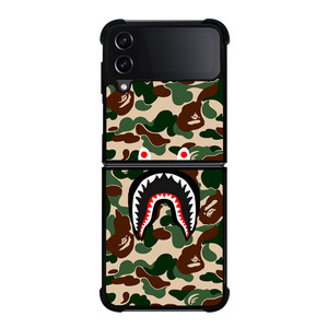 BAPE SHARK FACE CAMO Samsung Z Flip 4 Case BAPE SHARK FACE CAMO Samsung Z Flip 4 Case