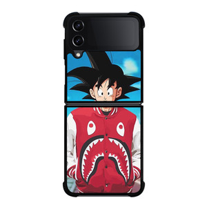 BAPE SHARK GOKU DRAGONBALL Samsung Z Flip 4 Case BAPE SHARK GOKU DRAGONBALL Samsung Z Flip 4 Case