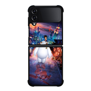 BIG HERO 6 BAYMAX Samsung Z Flip 4 Case BIG HERO 6 BAYMAX Samsung Z Flip 4 Case