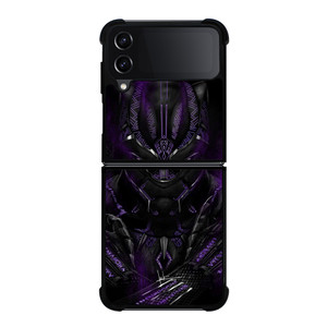 BLACK PANTHER MARVEL SUPERHERO Samsung Z Flip 4 Case BLACK PANTHER MARVEL SUPERHERO Samsung Z Flip 4 Case