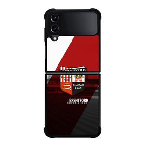 BRENTFORD FC LOGO EPL Samsung Z Flip 4 Case BRENTFORD FC LOGO EPL Samsung Z Flip 4 Case