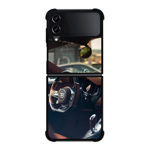 BUGATTI STEERING WHEEL Samsung Z Flip 4 Case BUGATTI STEERING WHEEL Samsung Z Flip 4 Case
