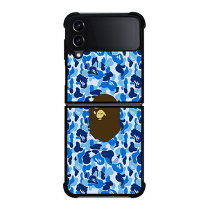 CAMO BAPE LOGO 3 Samsung Z Flip 4 Case CAMO BAPE LOGO 3 Samsung Z Flip 4 Case