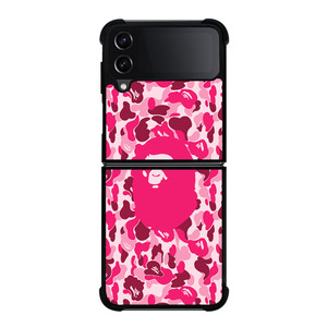 CAMO BAPE LOGO 4 Samsung Z Flip 4 Case CAMO BAPE LOGO 4 Samsung Z Flip 4 Case