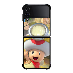 CAPTAIN TOAD CUTE 3 Samsung Z Flip 4 Case CAPTAIN TOAD CUTE 3 Samsung Z Flip 4 Case