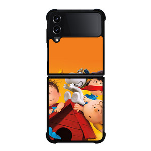 CHARLIE BROWN AND SNOOPY Samsung Z Flip 4 Case CHARLIE BROWN AND SNOOPY Samsung Z Flip 4 Case