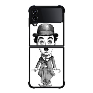 CHARLIE CHAPLIN CARTOON Samsung Z Flip 4 Case CHARLIE CHAPLIN CARTOON Samsung Z Flip 4 Case