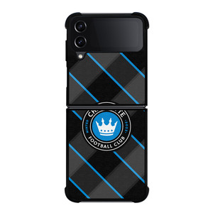 CHARLOTTE FC LOGO Samsung Z Flip 4 Case CHARLOTTE FC LOGO Samsung Z Flip 4 Case