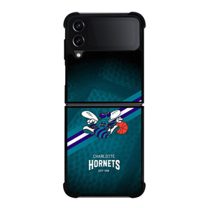 CHARLOTTE HORNETS LOGO 3 Samsung Z Flip 4 Case CHARLOTTE HORNETS LOGO 3 Samsung Z Flip 4 Case