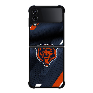 CHICAGO BEARS LOGO 3 Samsung Z Flip 4 Case CHICAGO BEARS LOGO 3 Samsung Z Flip 4 Case