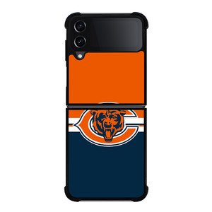 CHICAGO BEARS LOGO Samsung Z Flip 4 Case CHICAGO BEARS LOGO Samsung Z Flip 4 Case