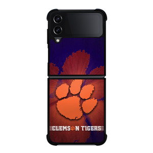 CLEMSON TIGERS LOGO Samsung Z Flip 4 Case CLEMSON TIGERS LOGO Samsung Z Flip 4 Case
