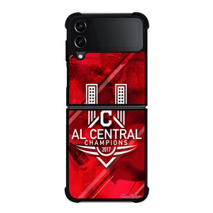 CLEVELAND INDIANS CHAMPIONS 2017 Samsung Z Flip 4 Case CLEVELAND INDIANS CHAMPIONS 2017 Samsung Z Flip 4 Case