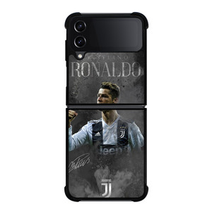 CRISTIANO RONALDO JUVENTUS Samsung Z Flip 4 Case CRISTIANO RONALDO JUVENTUS Samsung Z Flip 4 Case