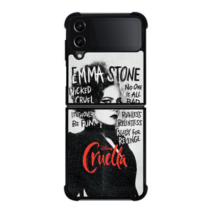 CRUELLA EMMA STONE Samsung Z Flip 4 Case CRUELLA EMMA STONE Samsung Z Flip 4 Case