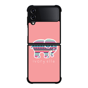 CUTE IVORY ELLA 2 Samsung Z Flip 4 Case CUTE IVORY ELLA 2 Samsung Z Flip 4 Case
