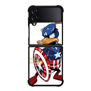 DAFFY DUCK CAPTAIN AMERICA 2 Samsung Z Flip 4 Case