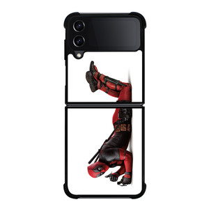 DEADPOOL SUPERHERO WITH A BOM Samsung Z Flip 4 Case DEADPOOL SUPERHERO WITH A BOM Samsung Z Flip 4 Case