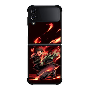 DEMON SLAYER KIMETSU Samsung Z Flip 4 Case DEMON SLAYER KIMETSU Samsung Z Flip 4 Case