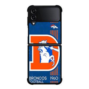 DENVER BRONCOS RETRO LOGO Samsung Z Flip 4 Case