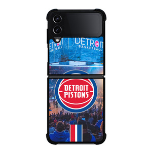 DETROIT PISTONS NBA Samsung Z Flip 4 Case DETROIT PISTONS NBA Samsung Z Flip 4 Case