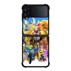 DIGIMON ALL PLAYERS 2 Samsung Z Flip 4 Case DIGIMON ALL PLAYERS 2 Samsung Z Flip 4 Case