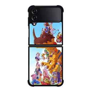 DIGIMON ALL PLAYERS Samsung Z Flip 4 Case DIGIMON ALL PLAYERS Samsung Z Flip 4 Case