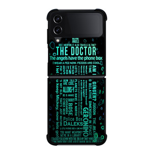 DOCTOR WHO TARDIS Samsung Z Flip 4 Case DOCTOR WHO TARDIS Samsung Z Flip 4 Case