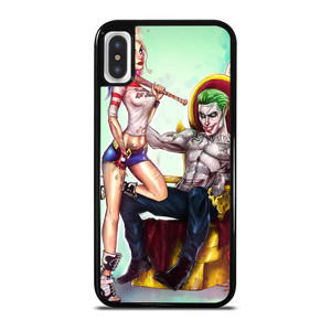 HARLEY QUINN AND JOKER 2 iPhone X / XS Case HARLEY QUINN AND JOKER 2 iPhone X / XS Case