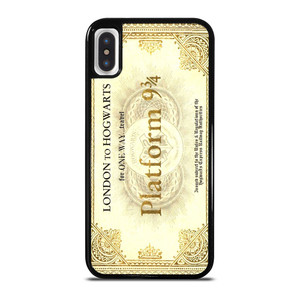 HARRY POTTER TICKET LONDON HOGWARTS iPhone X / XS Case HARRY POTTER TICKET LONDON HOGWARTS iPhone X / XS Case