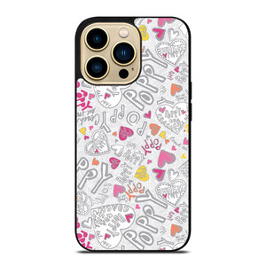 PINK COACH PATTERN LOGO iPhone 14 Pro Max Case