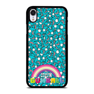 GUMBALL AMAZING WOLRD PATTERN iPhone XR Case