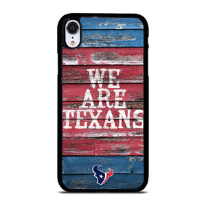HOUSTON TEXANS WOODEN iPhone XR Case