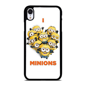 I LOVE MINIONS iPhone XR Case