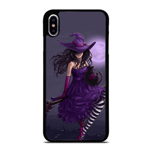 HAPPY HALLOWEEN WITCH iPhone XS Max Case HAPPY HALLOWEEN WITCH iPhone XS Max Case