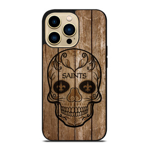 NEW ORLEANS SAINTS SKULL 2 iPhone 14 Pro Max Case