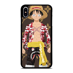 LUFFY ONE PIECE HYPEBEAST iPhone XS Max Case LUFFY ONE PIECE HYPEBEAST iPhone XS Max Case