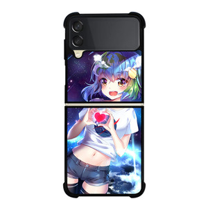 EARTH CHAN ANIME Samsung Z Flip 3 Case