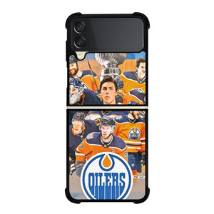 EDMONTON OILERS TEAM Samsung Z Flip 3 Case EDMONTON OILERS TEAM Samsung Z Flip 3 Case