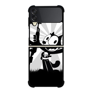 FELIX THE CAT PUNISHER Samsung Z Flip 3 Case FELIX THE CAT PUNISHER Samsung Z Flip 3 Case