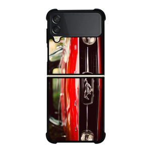 FORD MUSTANG LOGO Samsung Z Flip 3 Case FORD MUSTANG LOGO Samsung Z Flip 3 Case