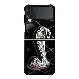 FORD MUSTANG SHELBY LOGO Samsung Z Flip 3 Case FORD MUSTANG SHELBY LOGO Samsung Z Flip 3 Case